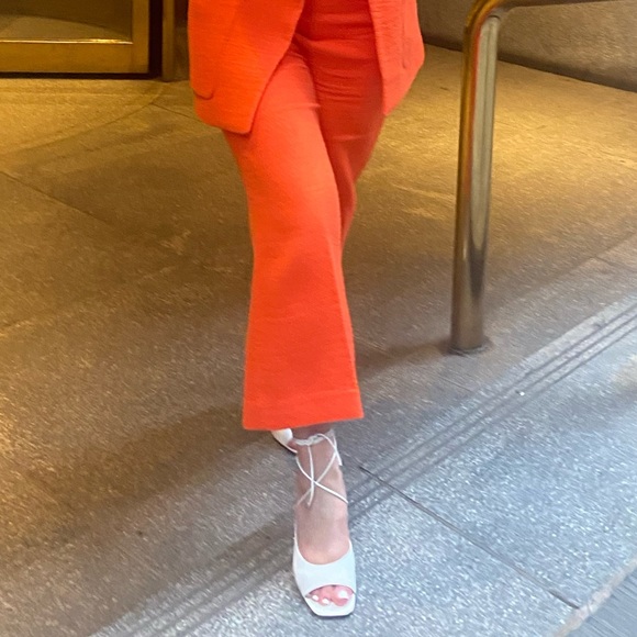 AQUA OPEN BACK LACE UP SANDAL HEEL - Picture 11 of 12